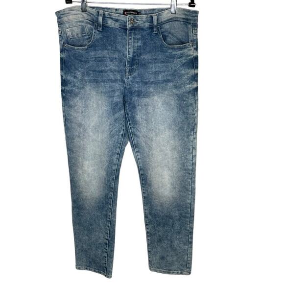 Vintage 90s Y2K South Pole Men’s Denim Skinny Zipper Fly RARE Style - Picture 1 of 11